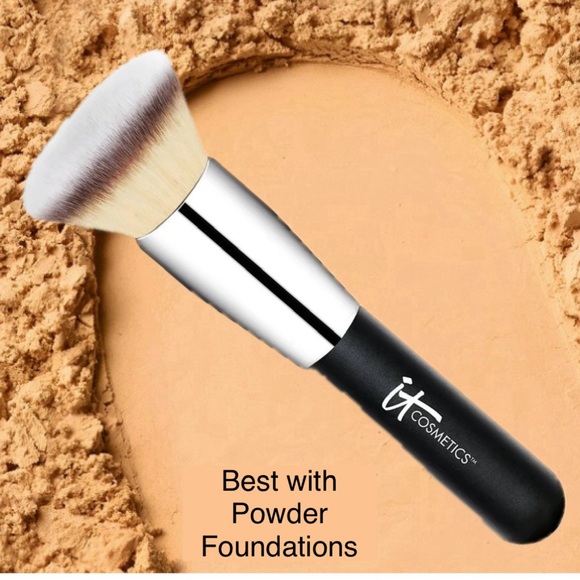 🧰 IT COSMETICS | HEAVENLY LUXE FLAT TOP BUFFING FOUNDATION BRUSH #6 - Picture 4 of 7